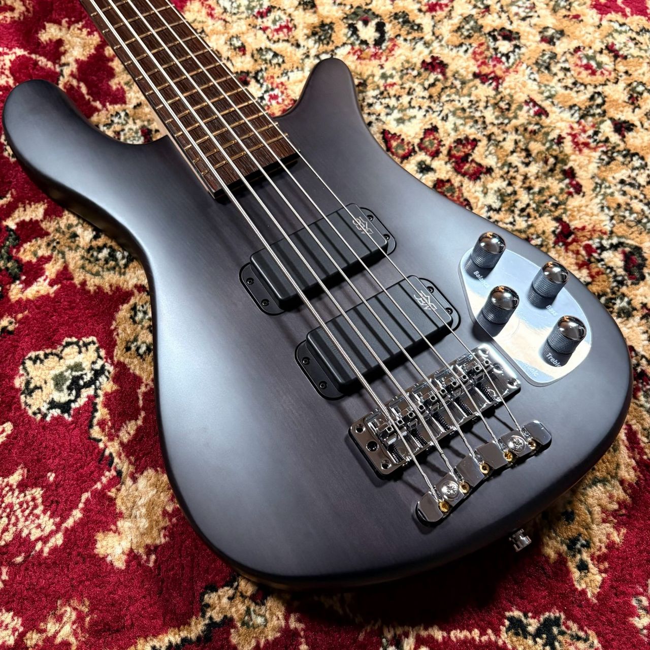 Warwick WRB Streamer Standard 5 Nirvana Black Transparent【≒3.73