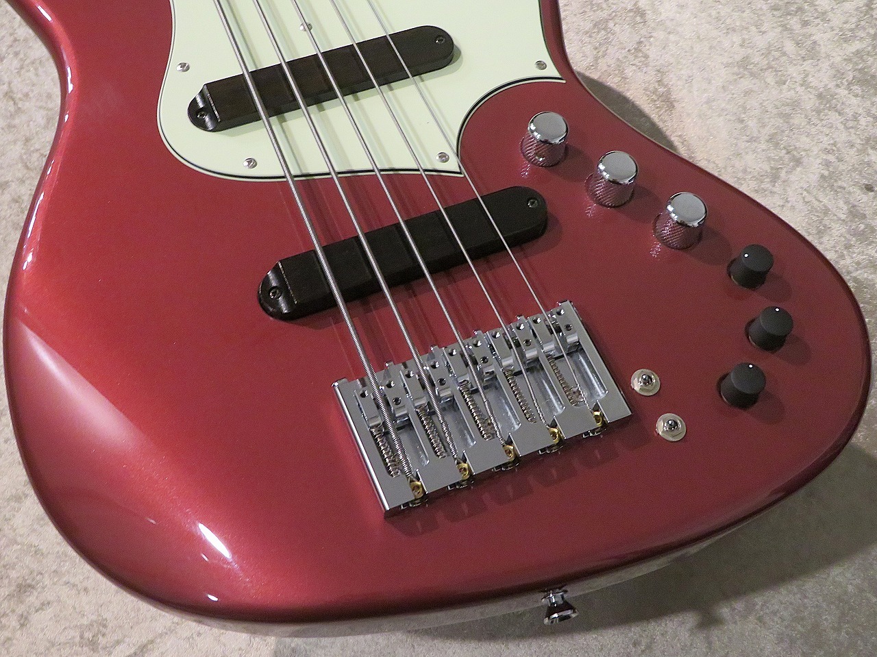 Xotic 【美品USED】XJ-1T 5st -Burgundy Mist / Lacquer-MH【5弦