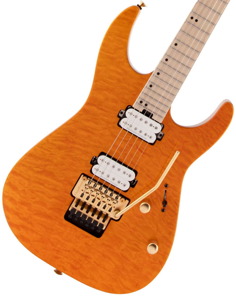 Charvel Pro-Mod DK24 HH FR M Mahogany with Quilt Maple Maple