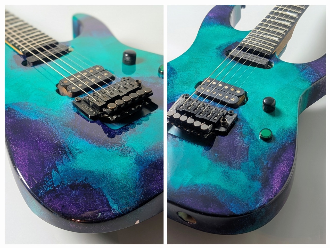 Grover Jackson Doug Aldrich Custom Psycho -Blue/Green 【3.82kg