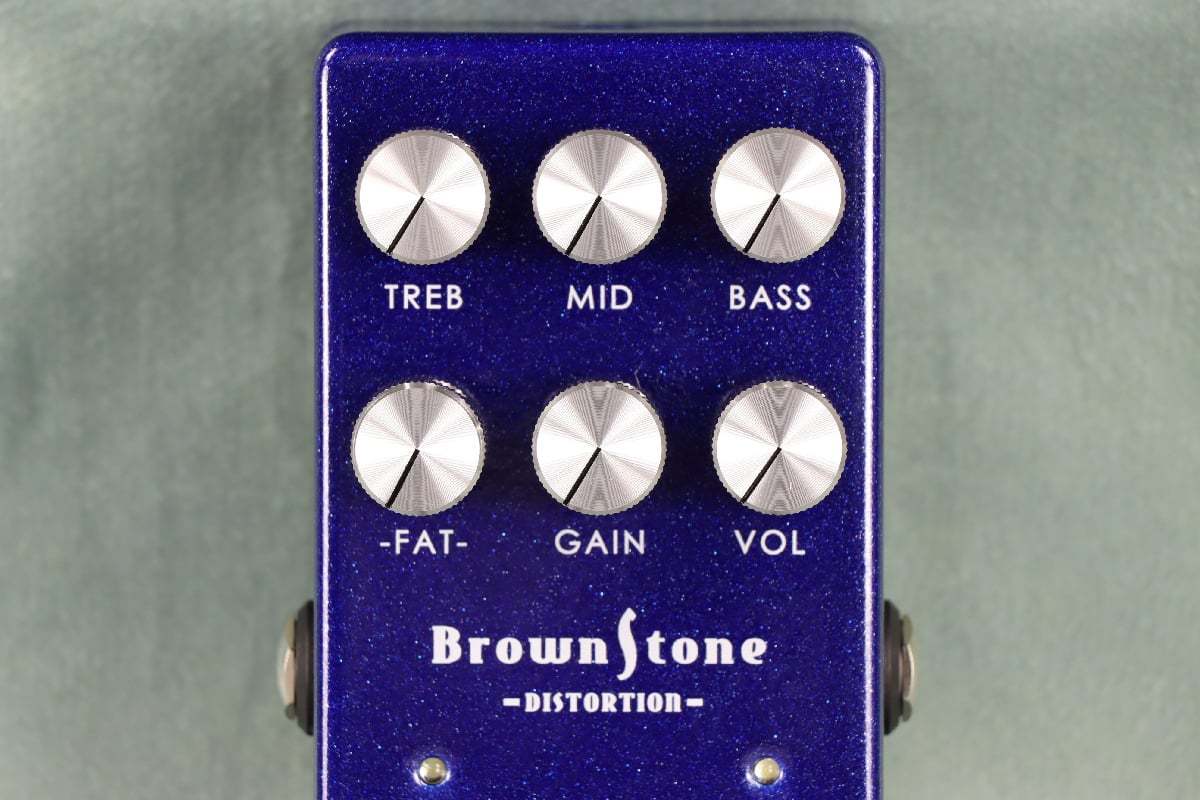HTJ-WORKS BrownStone Distortion Blue Metallic ディストーション