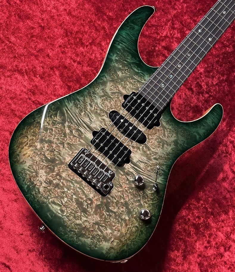 Suhr Custom Modern -Faded Trans Green Burst- ≒3.366Kg（新品