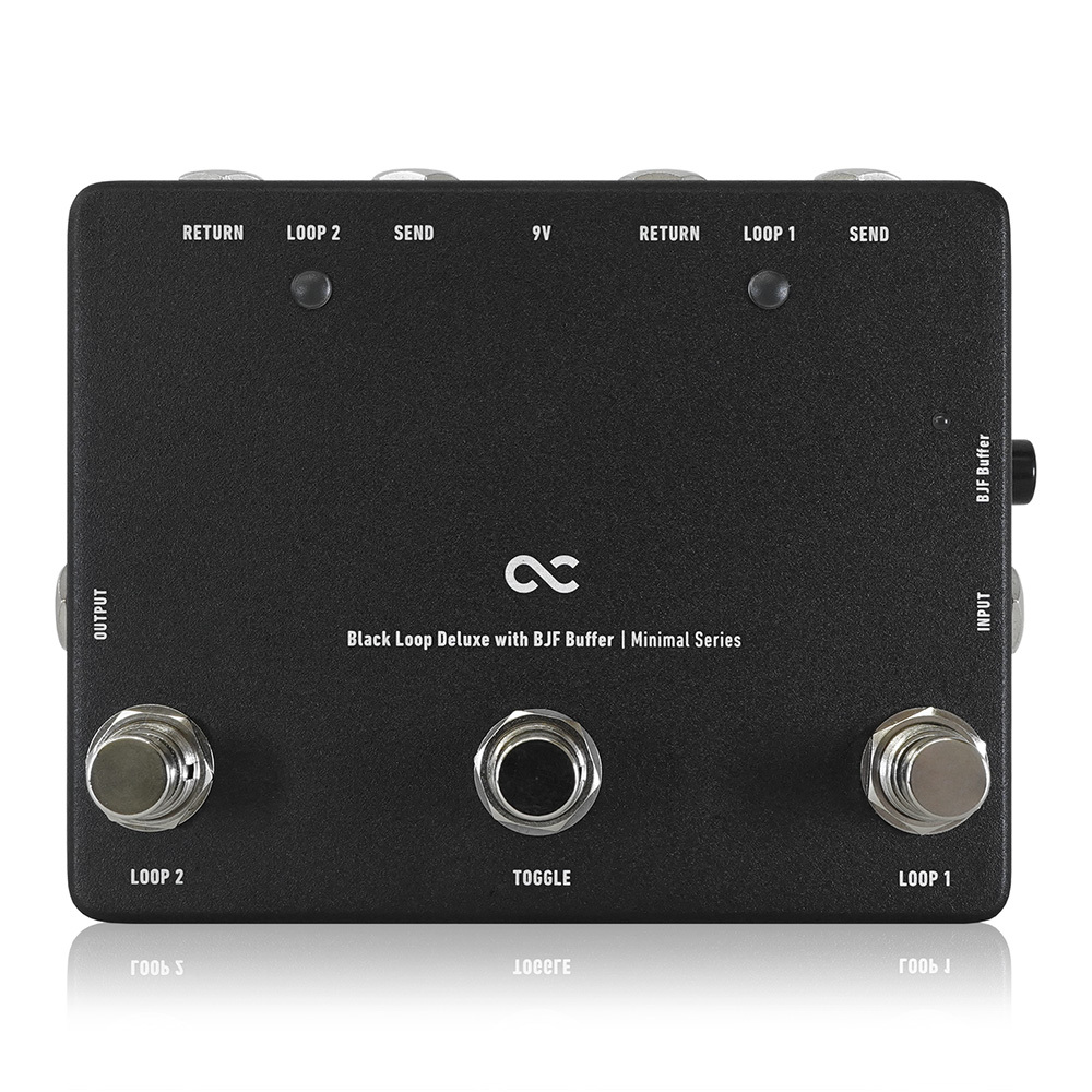 IN/OUT エフェクトループスイッチャー ONE CONTROL Minimal Series Black Loop Deluxe with BJF Buffer【2
