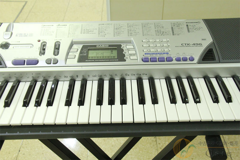 Casio CTK-496 [RL961]【神戸店在庫】（中古）【楽器検索