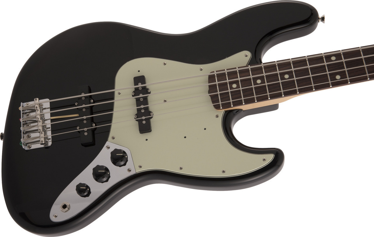 Fender Made in Japan Traditional II 60s Jazz Bass -Black