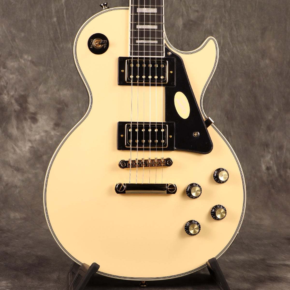 Epiphone Inspired by Gibson Les Paul Custom Black Back Antique