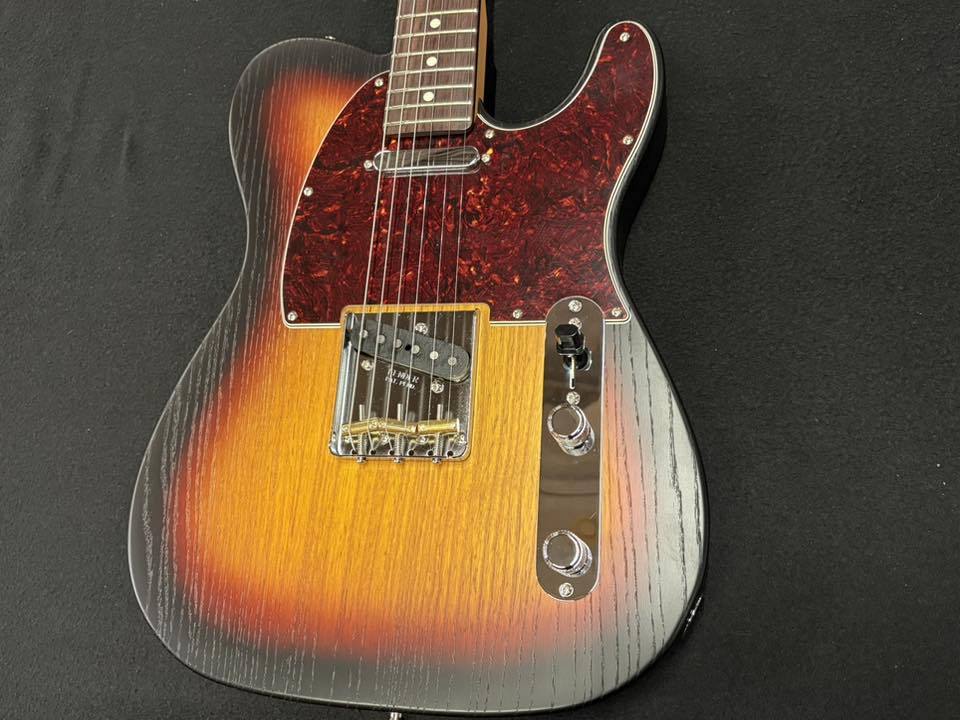 Fender Made in Japan Limited Telecaster Raw Ash 3Tone Sunburst