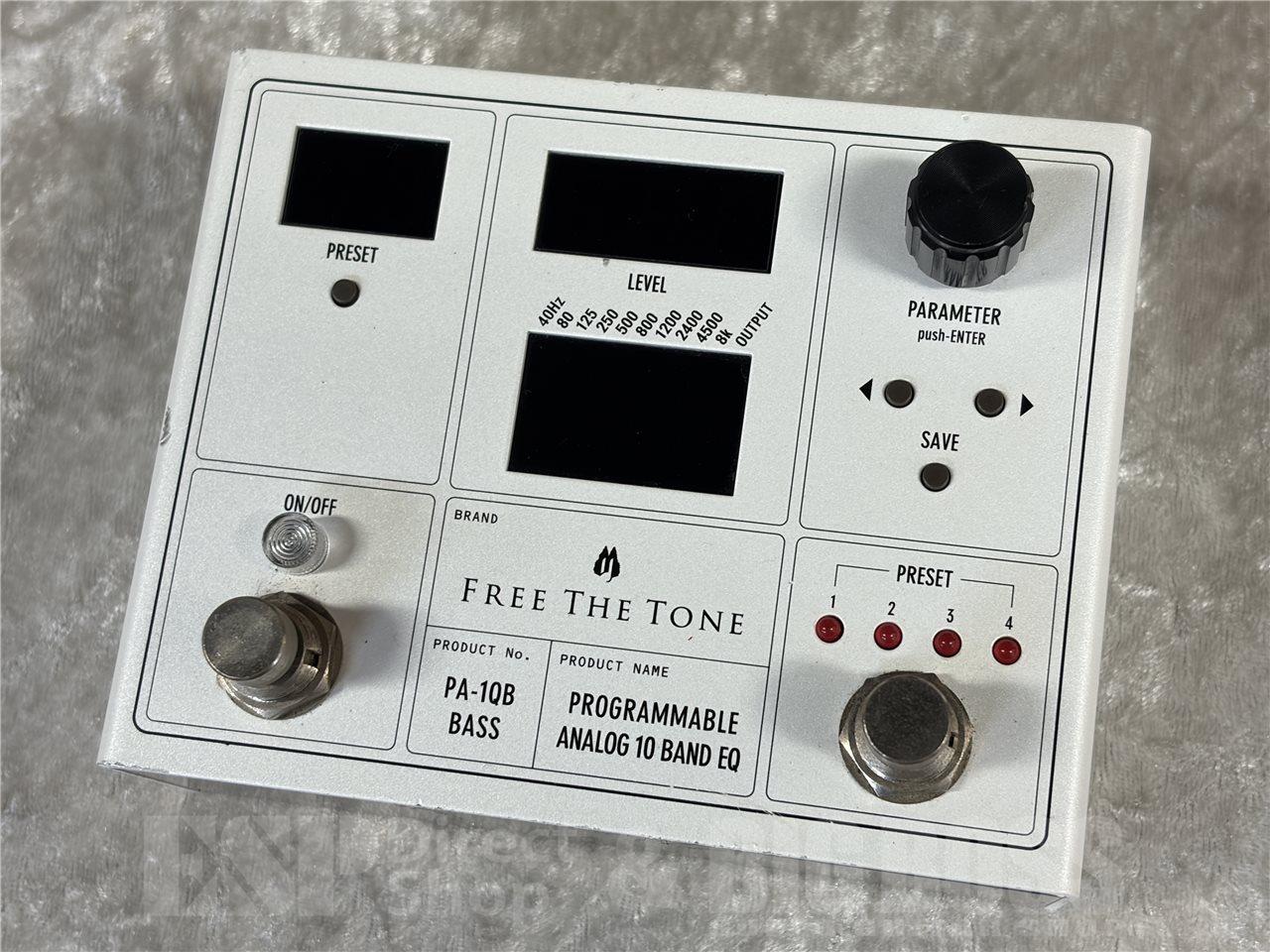 【美品】PA-1QG Free The Tone アナログイコライザー Free The Tone PA-1QG (Guitar) [PROGRAMMABLE ANALOG 10 BAND