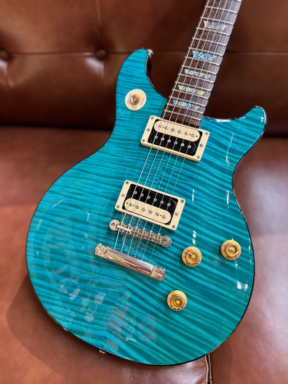 Gibson Custom Shop 【極上杢個体】 TAK MATSUMOTO DC STANDARD AQUA 