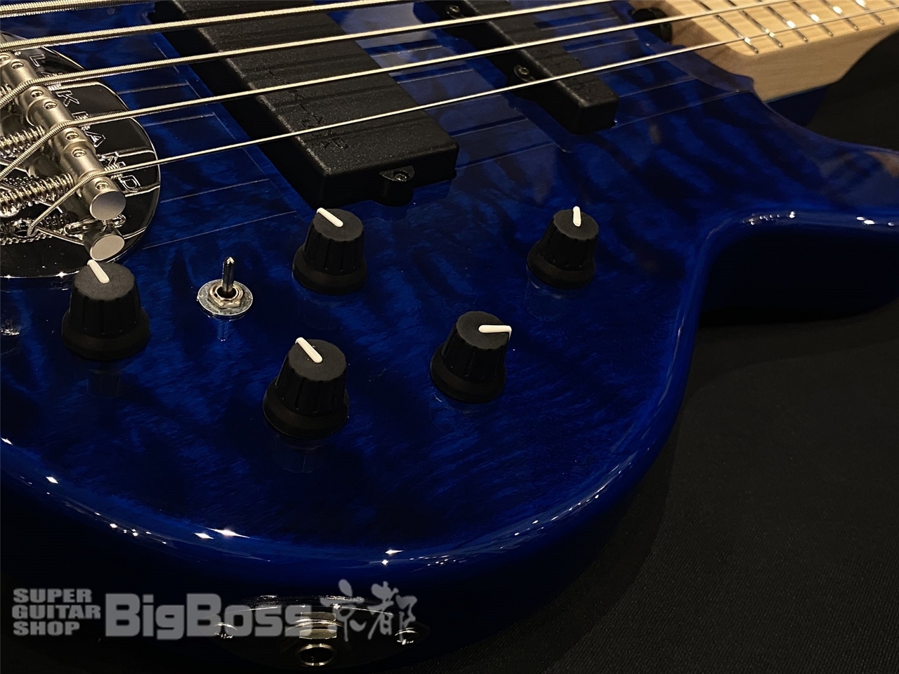 Lakland SL55-94 Deluxe / Blue Translucent / Maple FB（新品/送料