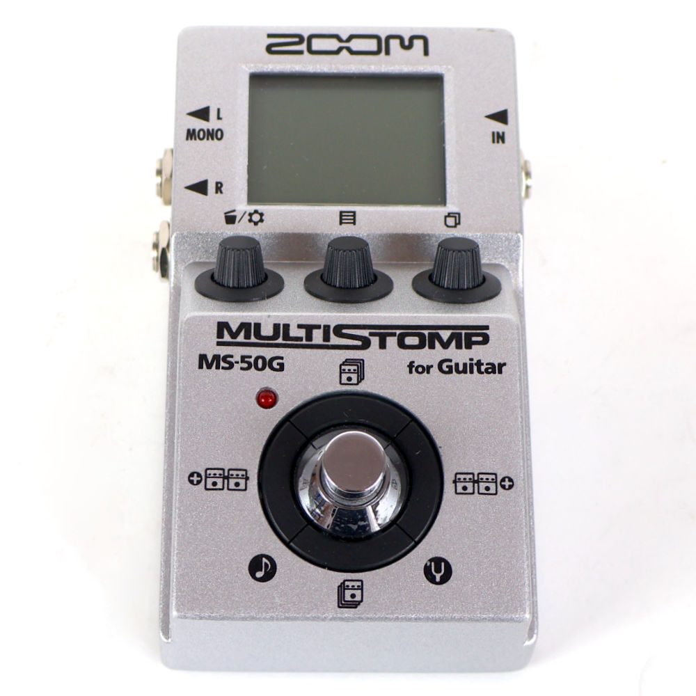 【中古】ZOOM マルチエフェクター MULTI STOMP MS-50G ZOOM 【中古】 マルチエフェクター ZOOM MultiStomp MS-50G