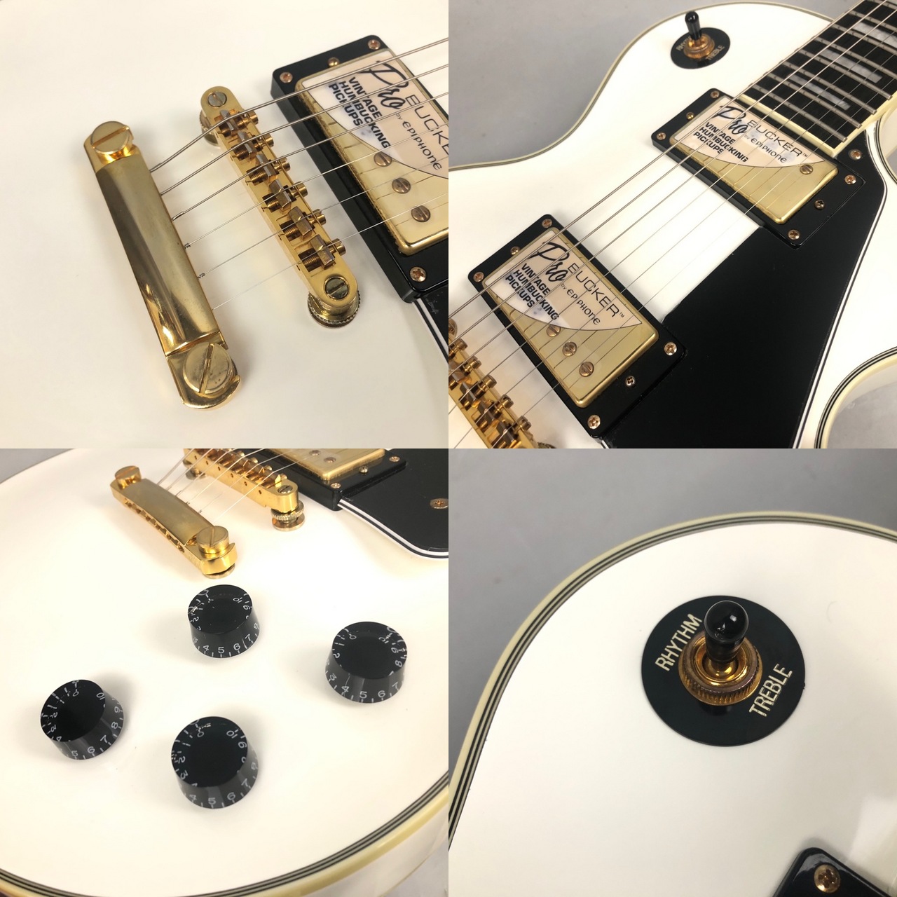 Epiphone Les Paul Custom Pro AWH 2016年製（中古/送料無料