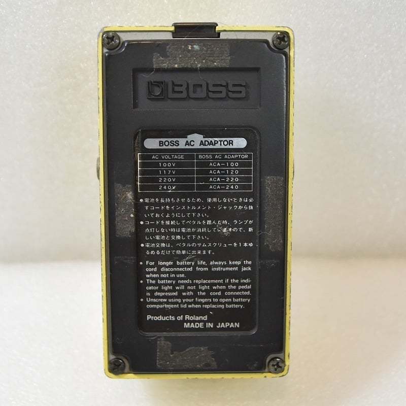 BOSS SD-1 / Super Over Drive / Made in Japan / JRC4558DD