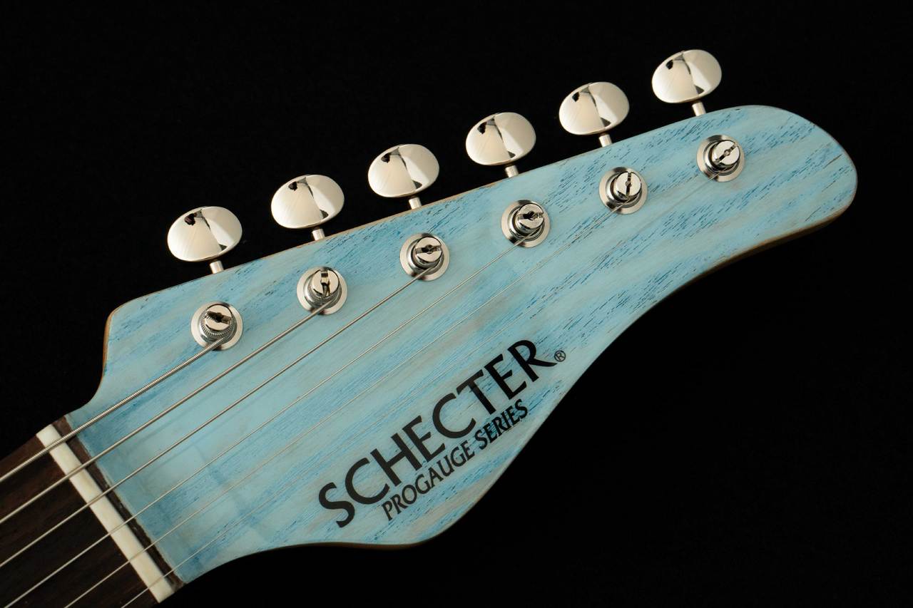 SCHECTER PS-PT-AS Limited -See-Through Sonic Blue- #S2408043