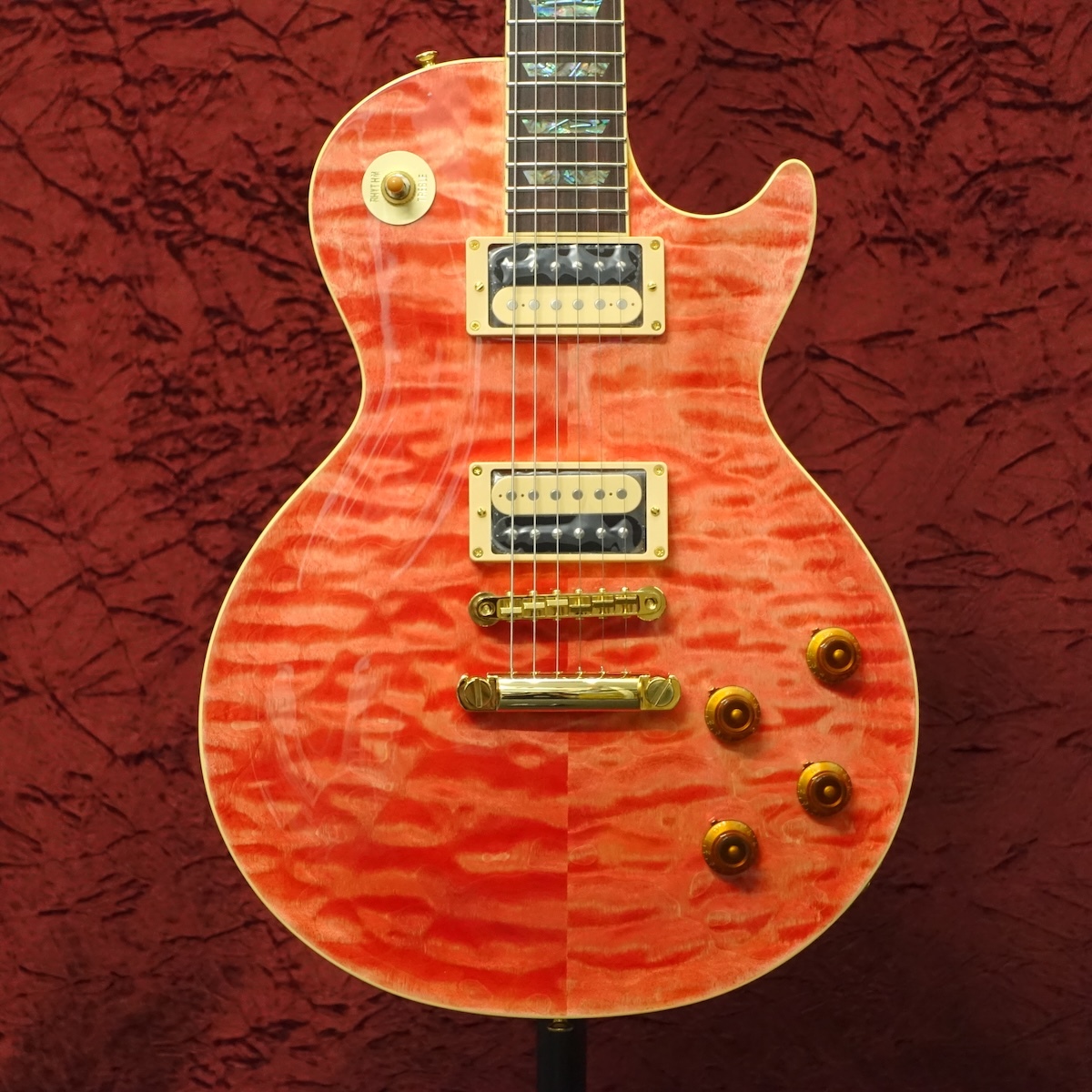 Tokai LS-CUSTOM ショップオーダーモデル Tokai LS-101Q Trans Pink【カスタムオーダーモデル！】（新品）【楽器