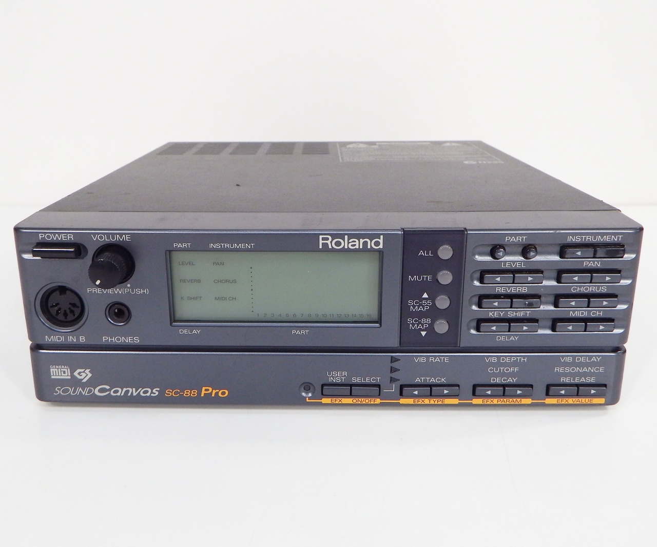 【期間限定値下げ】Roland SC-88 Pro ハードウェアMIDI音源 Roland Roland ローランド SOUND Canvas SC-88 Pro 音源モジュール