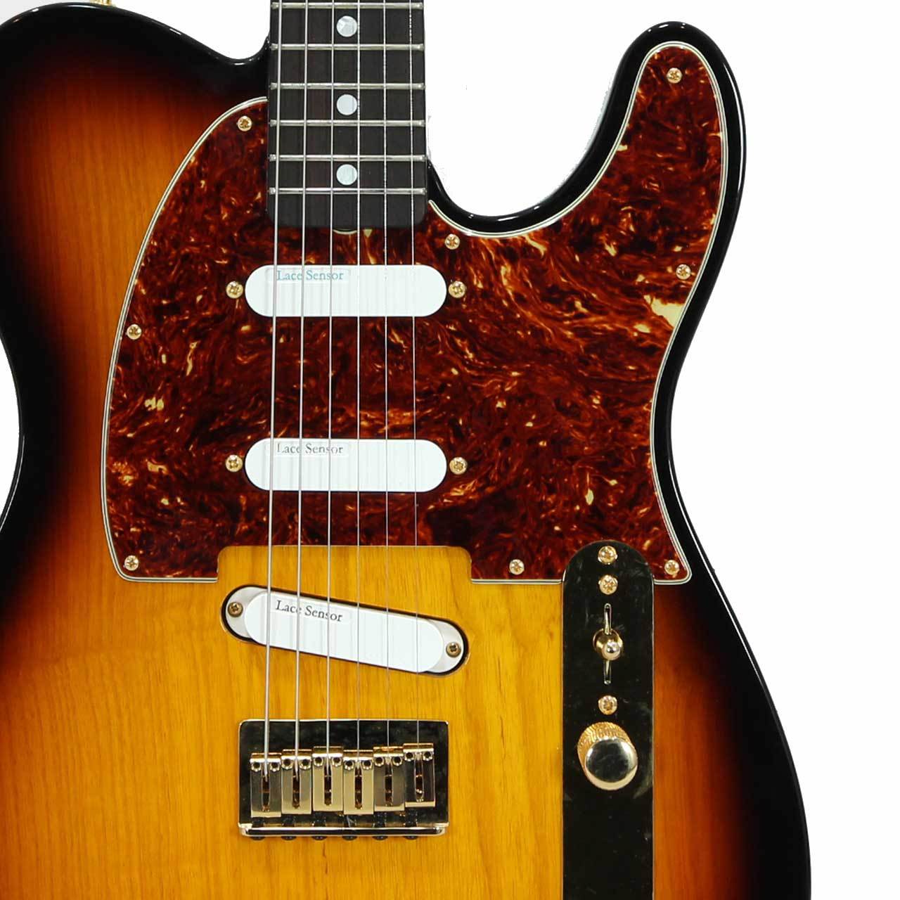 Jason Coloring Fender Custom Shop 3 P/U Telecaster NOS 3-Color Sunburst by Jason Smith ...