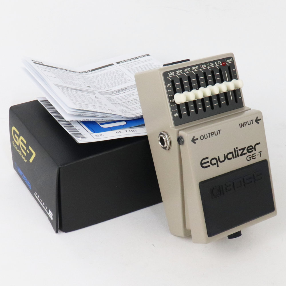 BOSS GE-7 Equalizer 日本製 現状で BOSS GE-7 日本製 MADE IN JAPAN