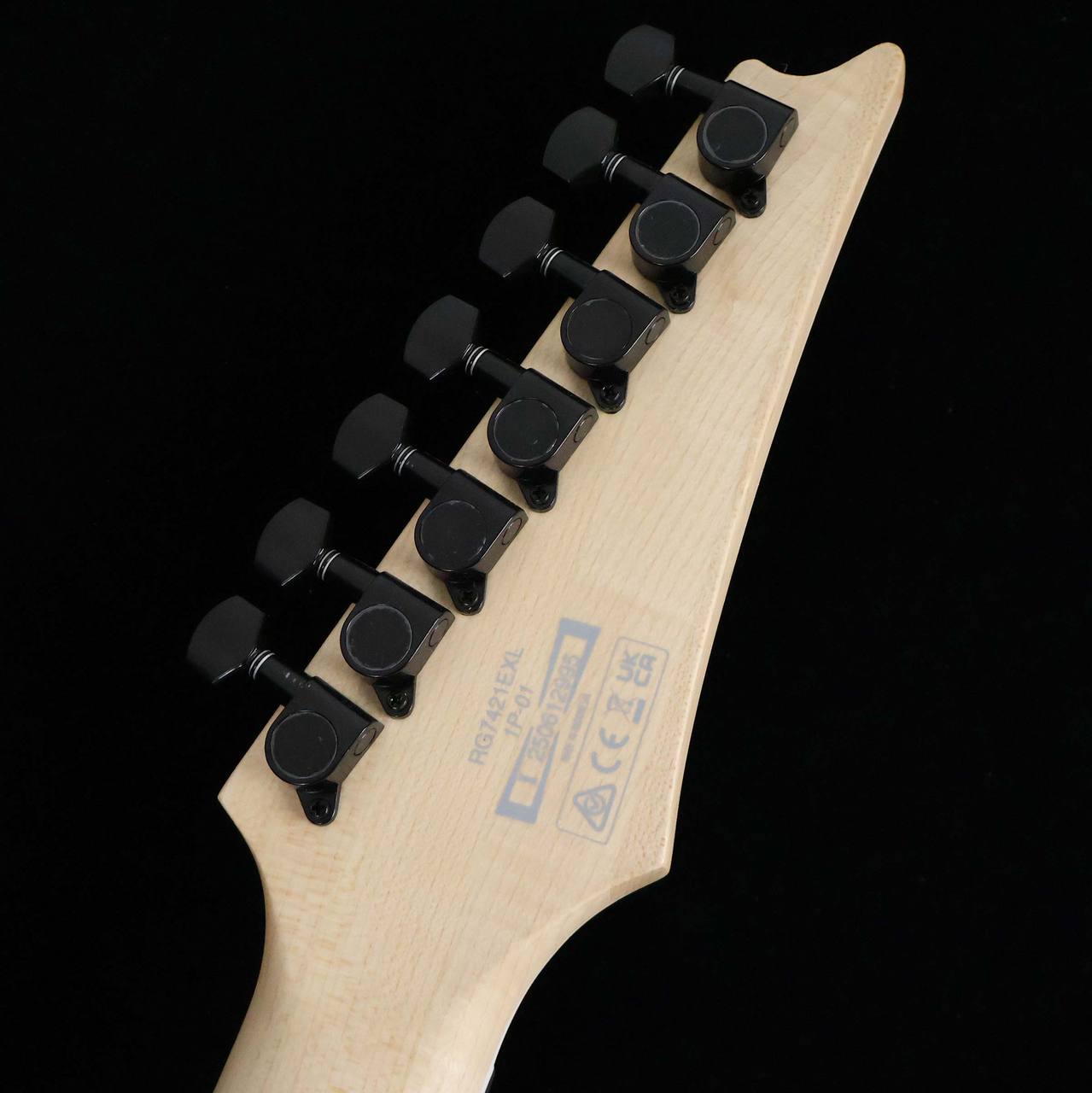 Ibanez RG7421EXL Black Flat S/N：I250612995 【7弦】 【未展示品