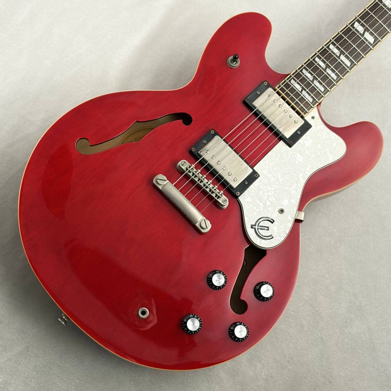 Epiphone Riviera-II -Cherry- ≒3.66kg【2010年製USED】（中古