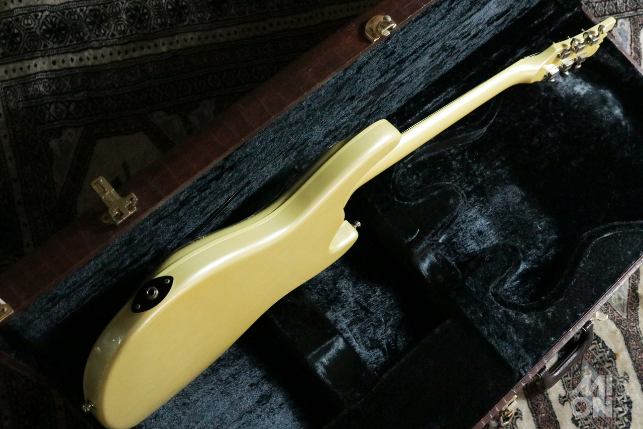 Mosrite Super Custom '63 The Ventures Model Pearl White (黒雲