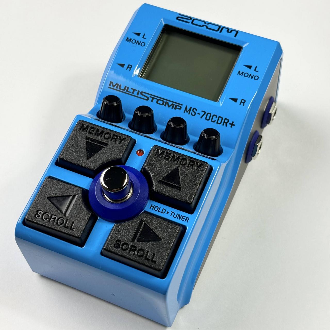 ZOOM MS-70CDR+ MultiStomp ストンプボックス 空間系