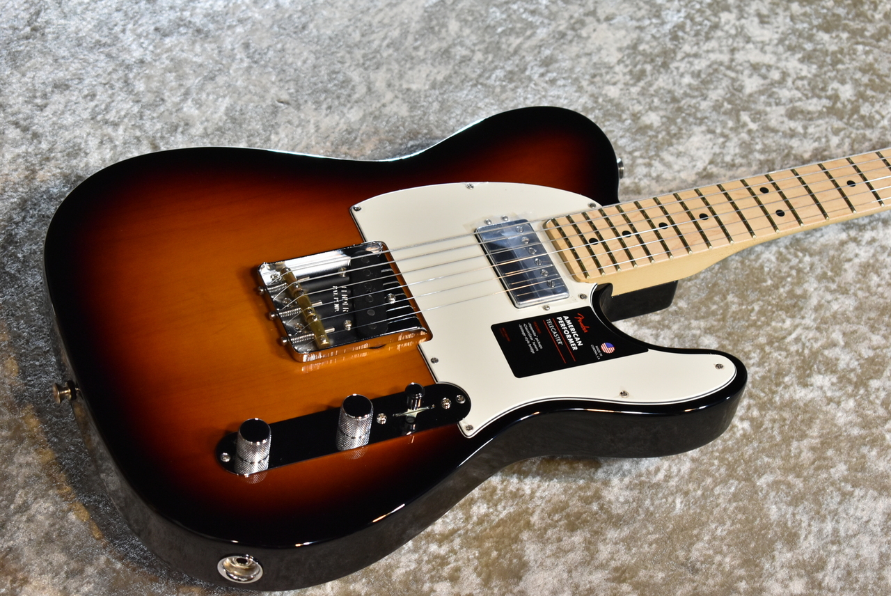 Fender AMERICAN PERFORMER TELECASTER HUM 3-Color Sunburst