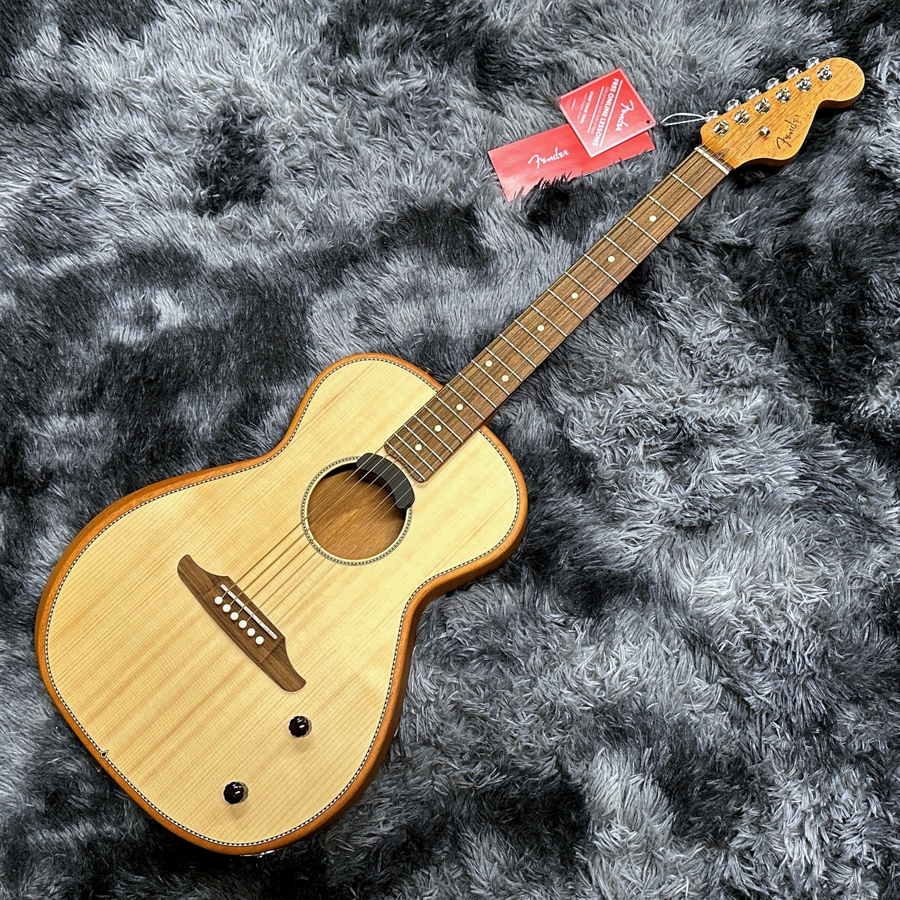 Fender Highway series parlor エレアコ　美品 Fender Highway Series Parlor All-Mahogany エレアコギター