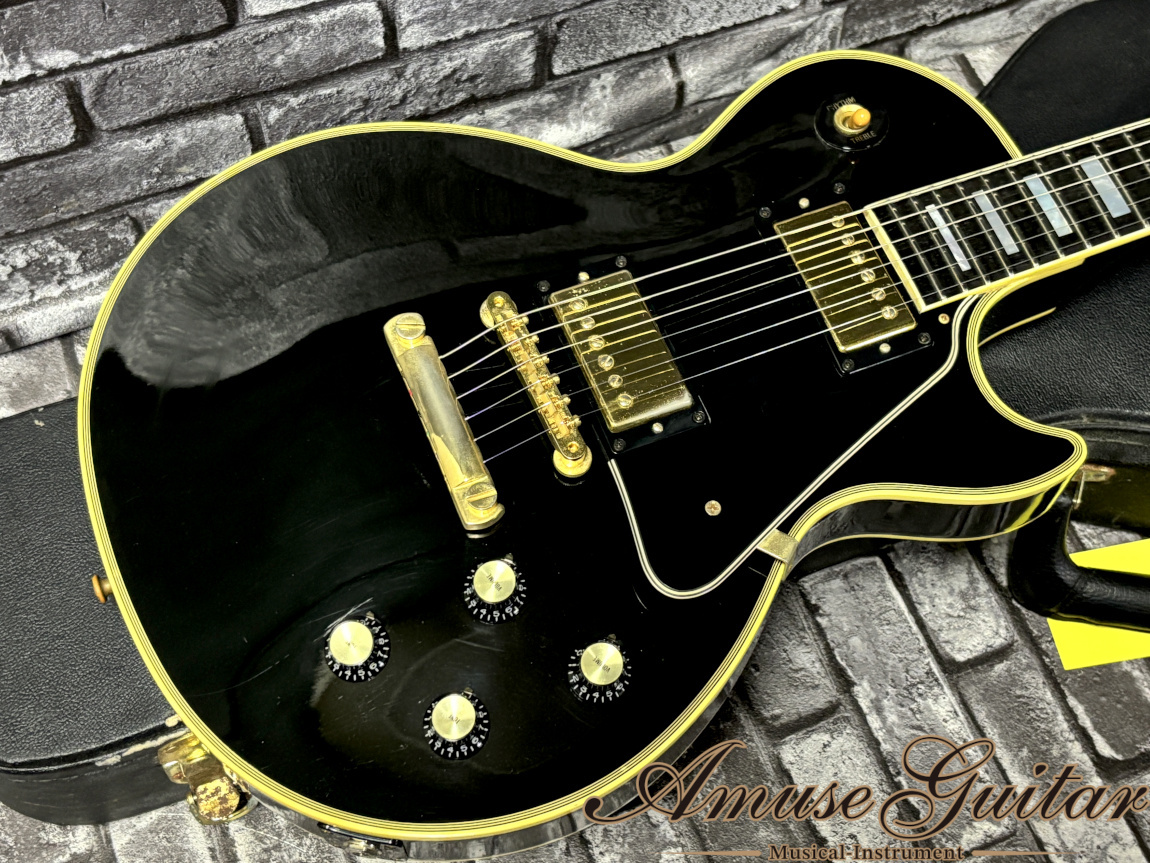 エピフォン レスポールカスタムブラック 2004年制 ジャンク扱い Gibson Custom Shop Historic Collection 1968 Les Paul Custom
