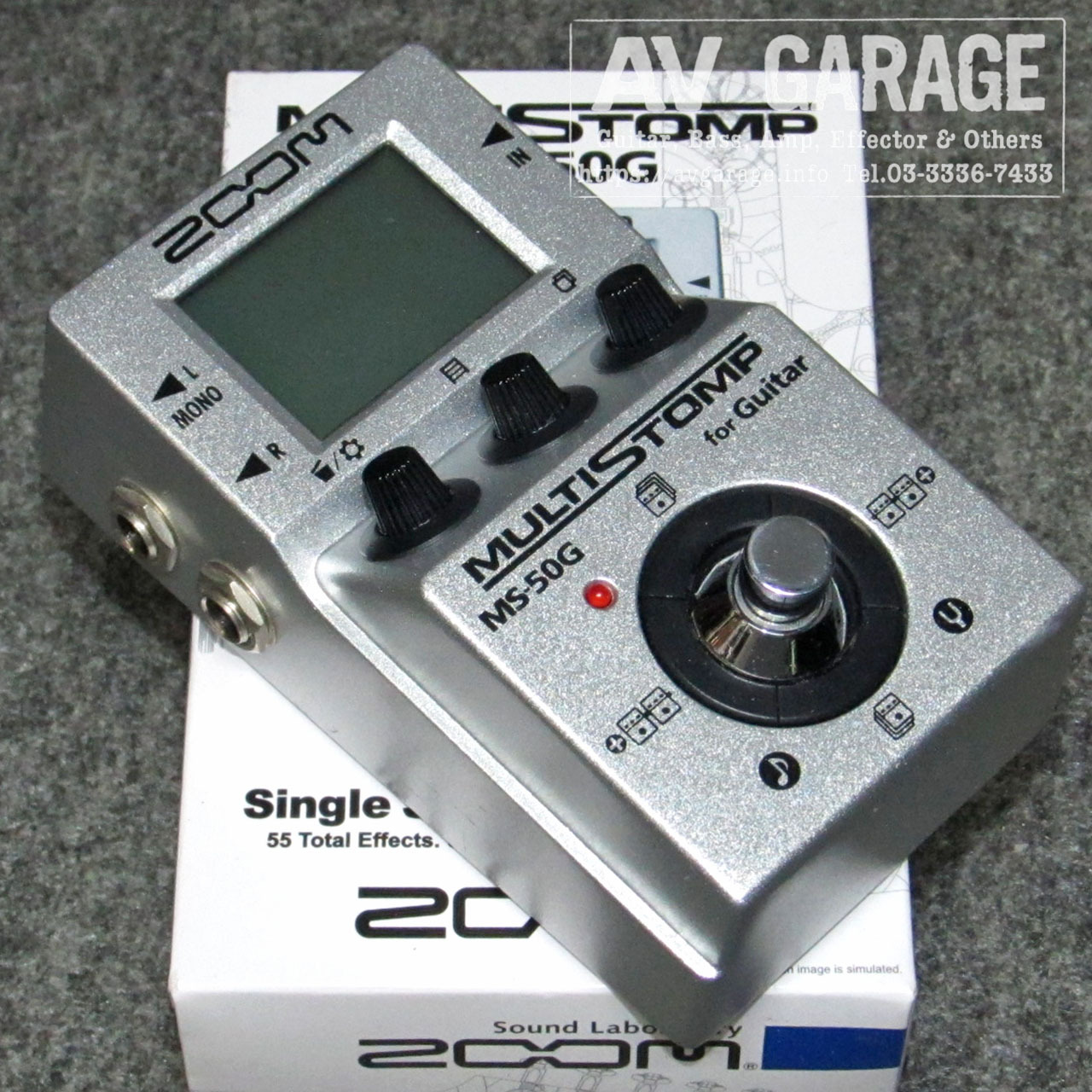 ZOOM MS-50G Multi Stomp（中古）【楽器検索デジマート】