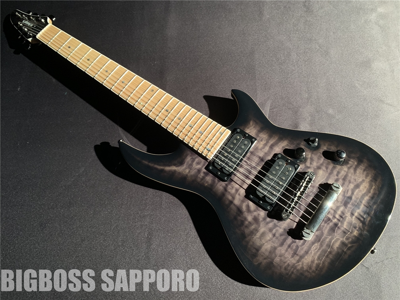 EDWARDS E-HR-III NT7 QM/M (See Thru Black Sunburst)（B級特価/送料無料）【楽器検索デジマート】