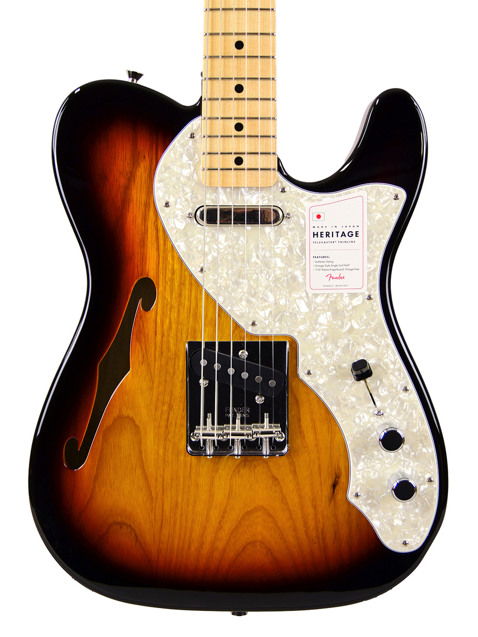 品質は非常に良い Fender Made in Japan Heritage 60s Telecaster Thinline (3 ギター