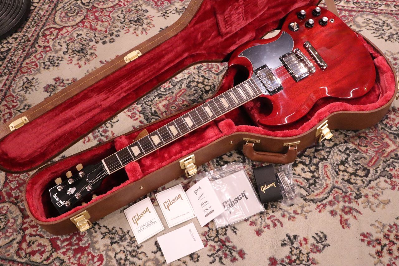 Gibson SG Standard '61 Stop Bar Vintage Cherry (#211350156