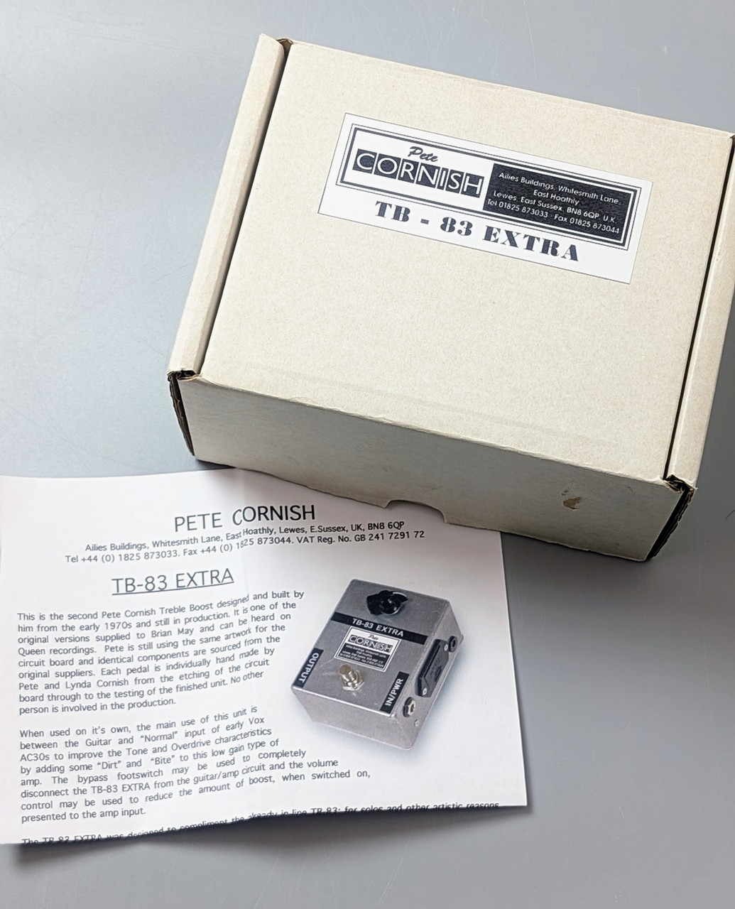 PeteCORNISH TB-83 EXTRA -P515-（中古）【楽器検索デジマート】