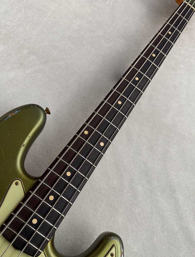 Fender Custom Shop Master Built 1962 JAZZ BASS Heavy Relic -Aged