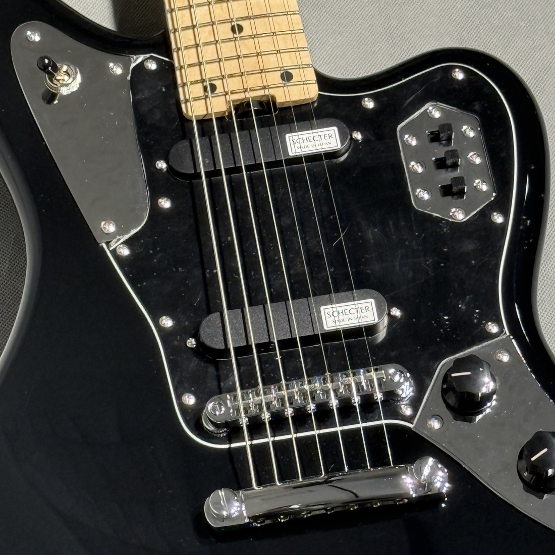 SCHECTER AR-07 BLK/M Black（新品）【楽器検索デジマート】