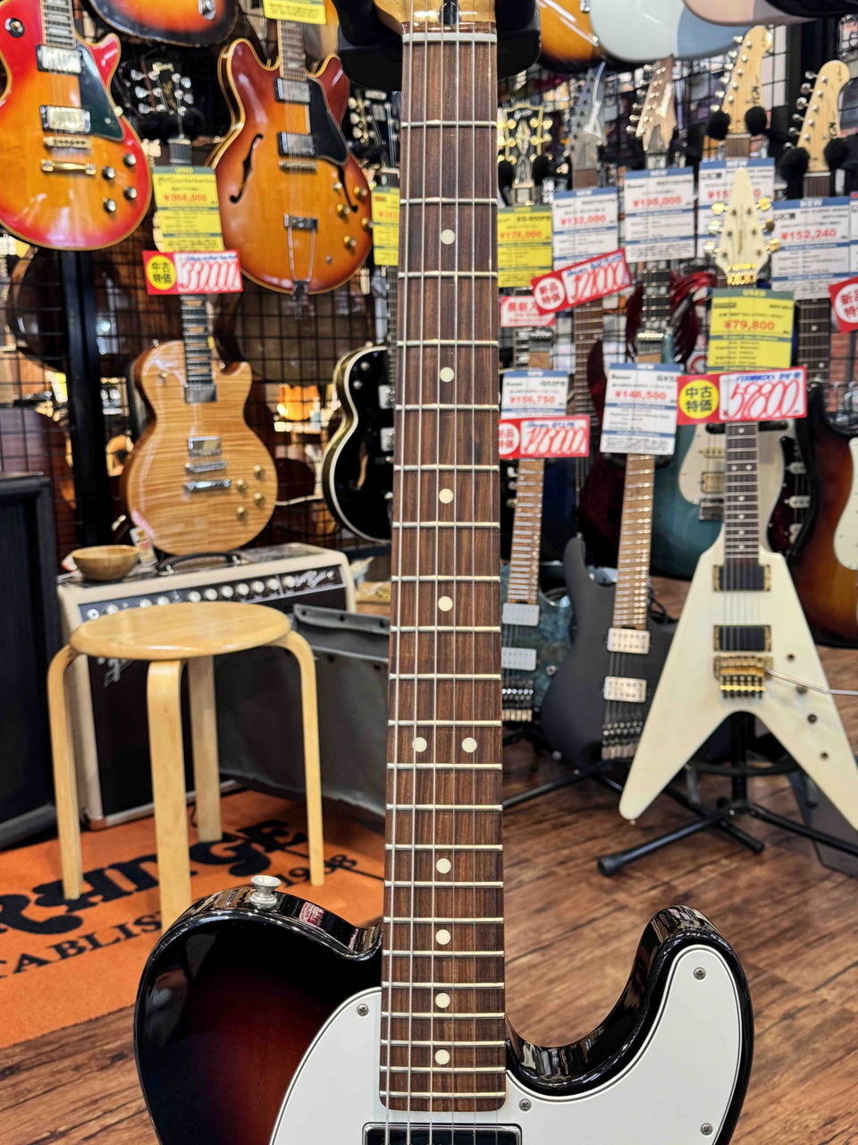 【新品未使用】Fender Player テレキャスター PF 3TS メイプル Fender MEX Player Telecaster (3-Color Sunburst/Pau Ferro