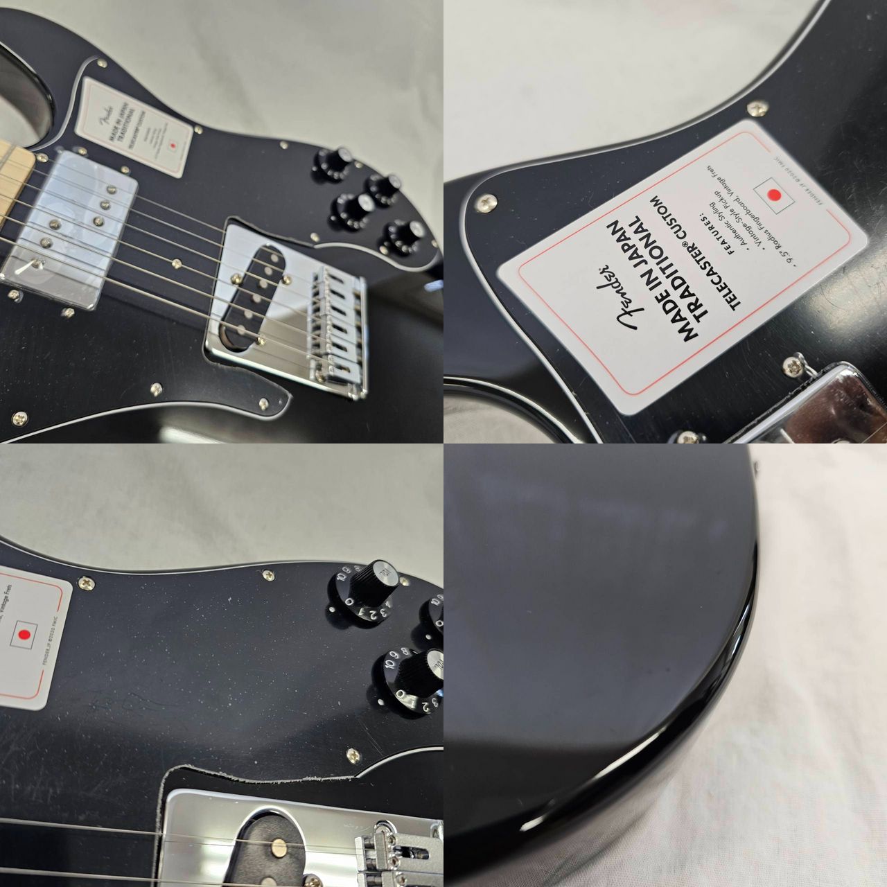 Fender Made in Japan Traditional 70's Telecaster Custom Black