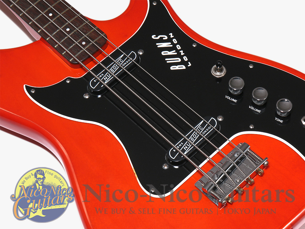 Burns Nu-Sonic Bass (Cherry Red)/Nico-Nico Guitars/中古