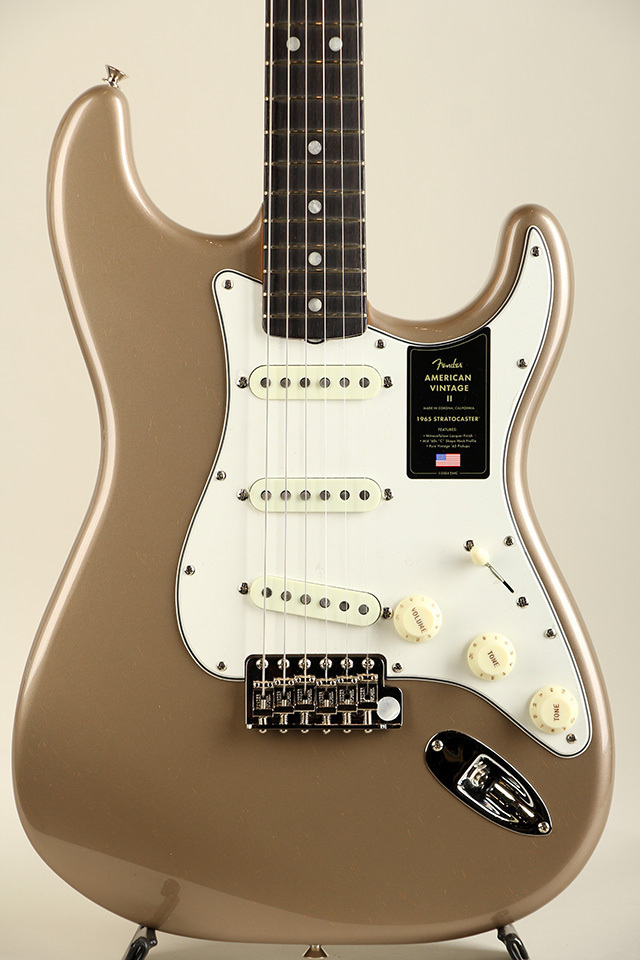 Fender American Vintage II 1965 Stratocaster RW Shoreline Gold【S