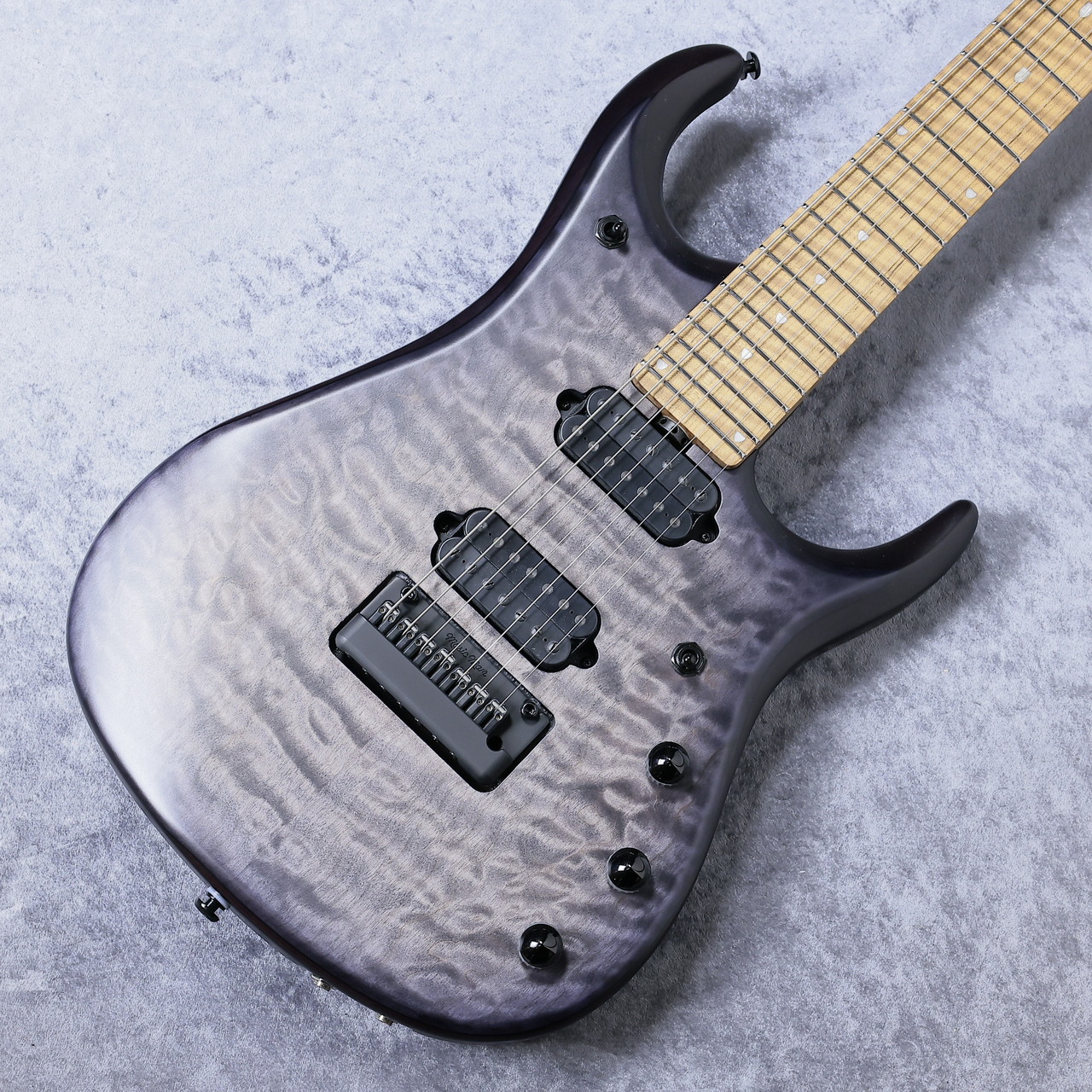 MUSIC MAN JP15 7 Strings Quilt Top 「 Trans Black Burst」 祝