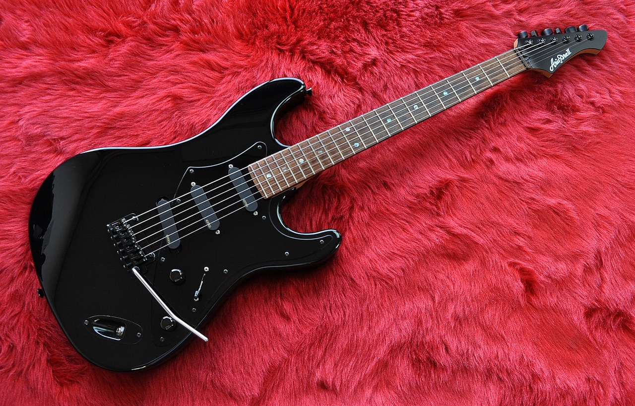 Aria Pro II FL-STD II All Black（中古）【楽器検索デジマート】