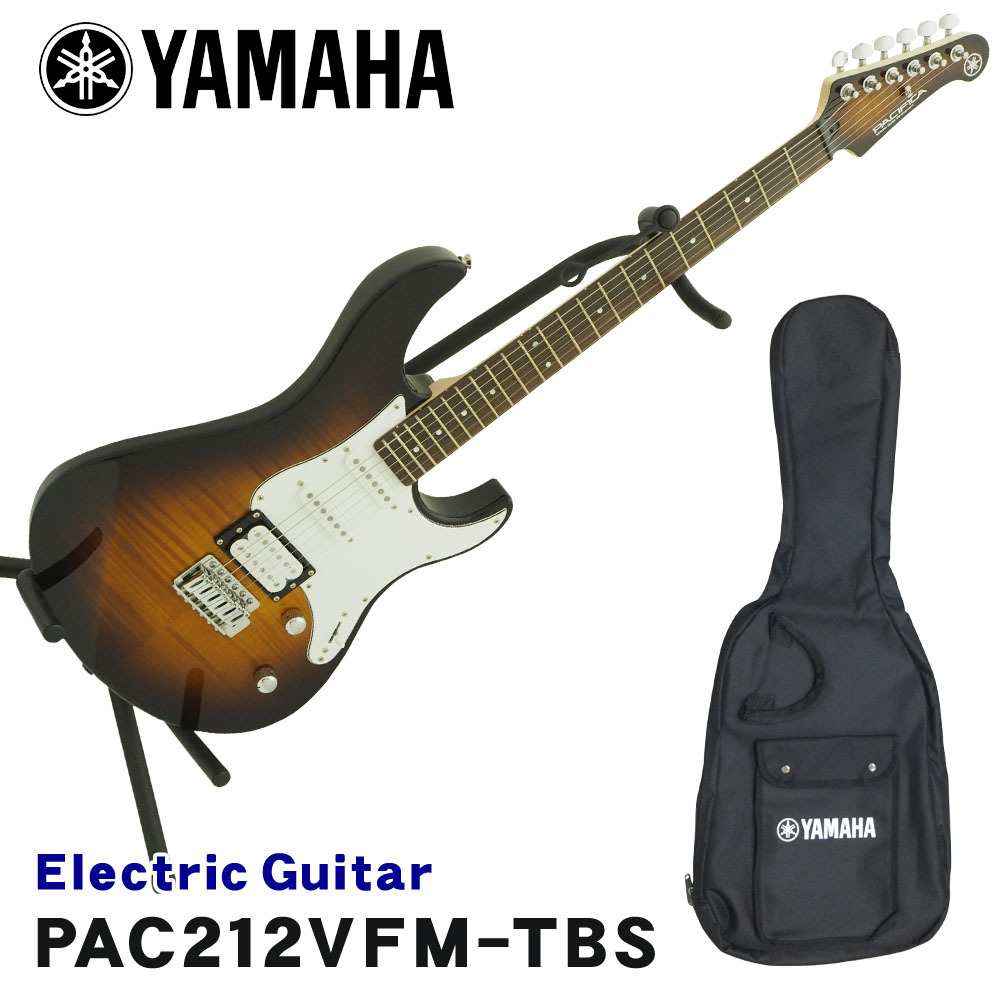 YAMAHA エレキギター PACIFICA212VFM パシフィカ タバコブラウンサウン ...