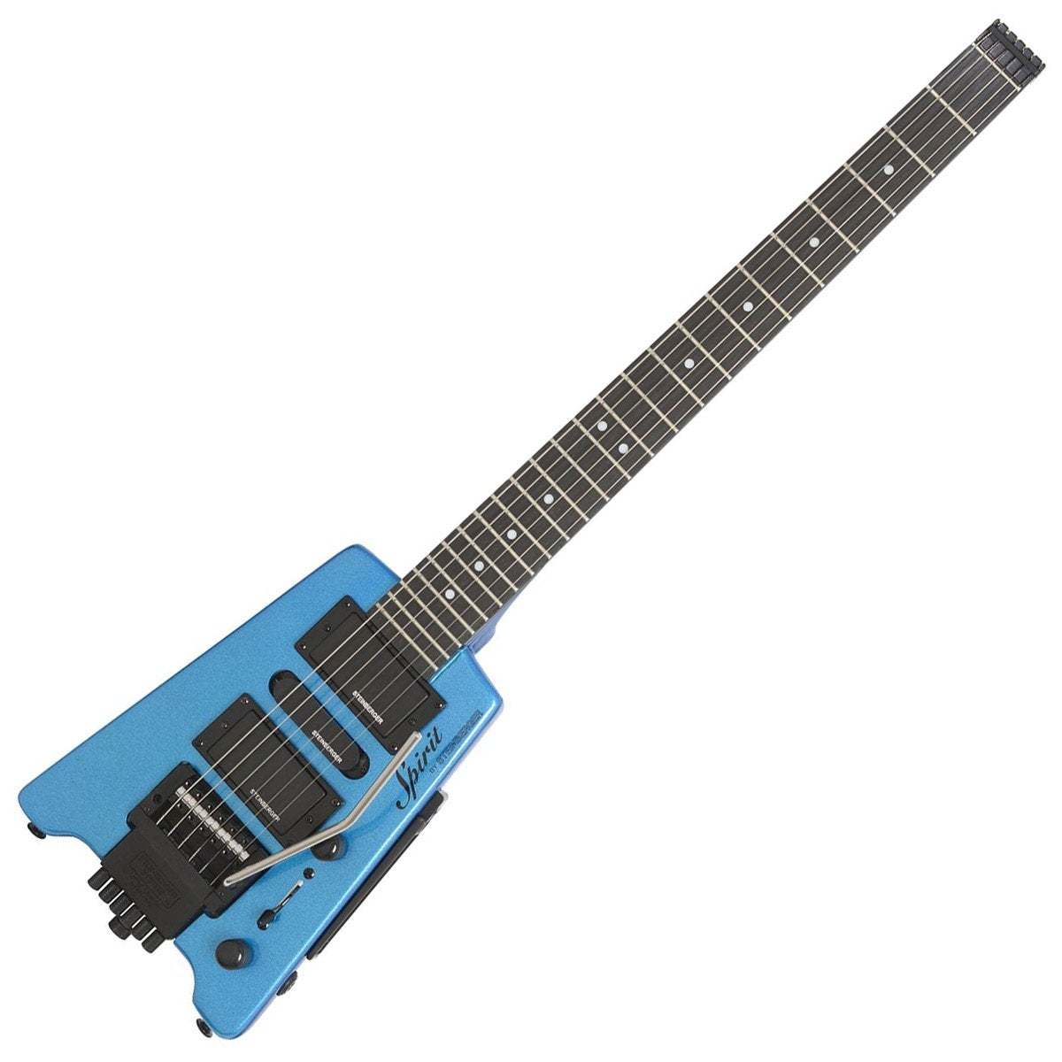 ②スタインバーガータイプ　ヘッドレスギター Steinberger Spirit Collection GT-PRO Deluxe Frost Blue