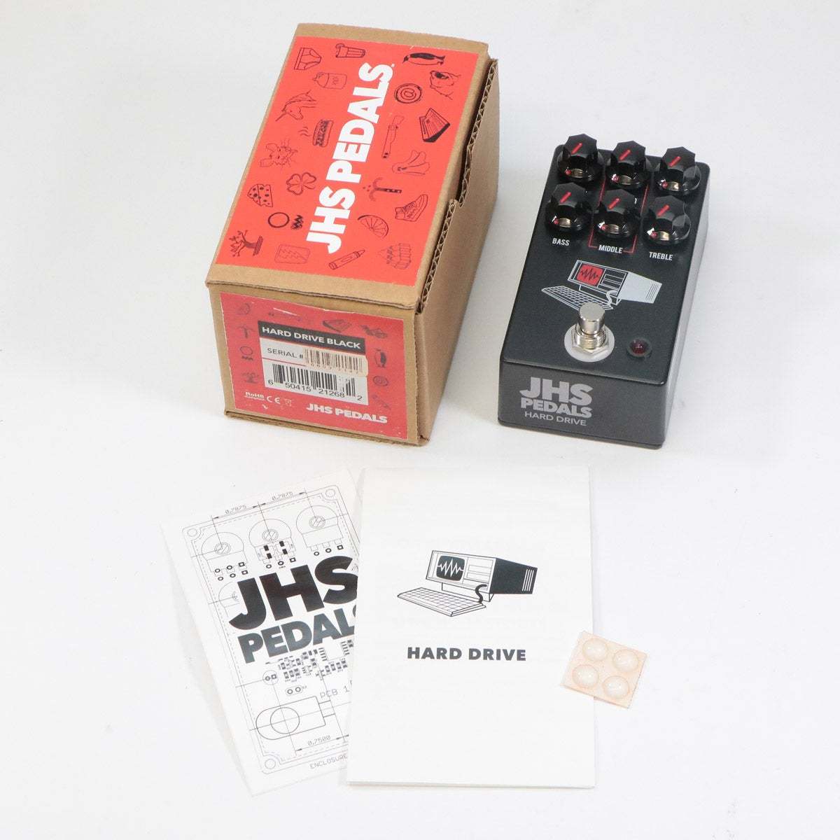 JHS Pedals HARD DRIVE BLACK ディストーション 【名古屋栄店】（中古