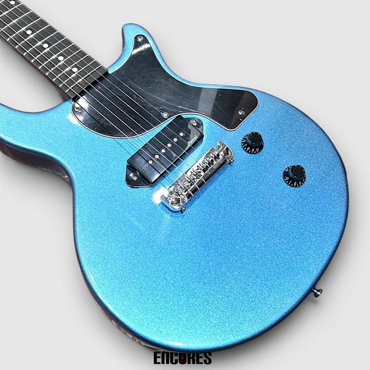 Harley Benton DC-Junior Pelham Blue ダブルカッタウェイ（中古