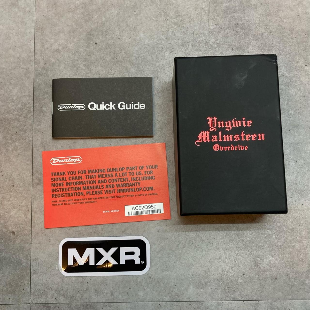 MXR YJM308 Yngwie Malmsteen Overdrive【三重本店】（中古/送料無料