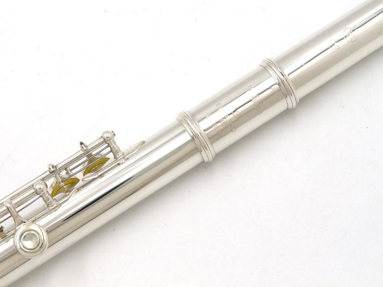 YAMAHA フルート YFL-411 管体銀製 全タンポ交換済み 【横浜店】（中古