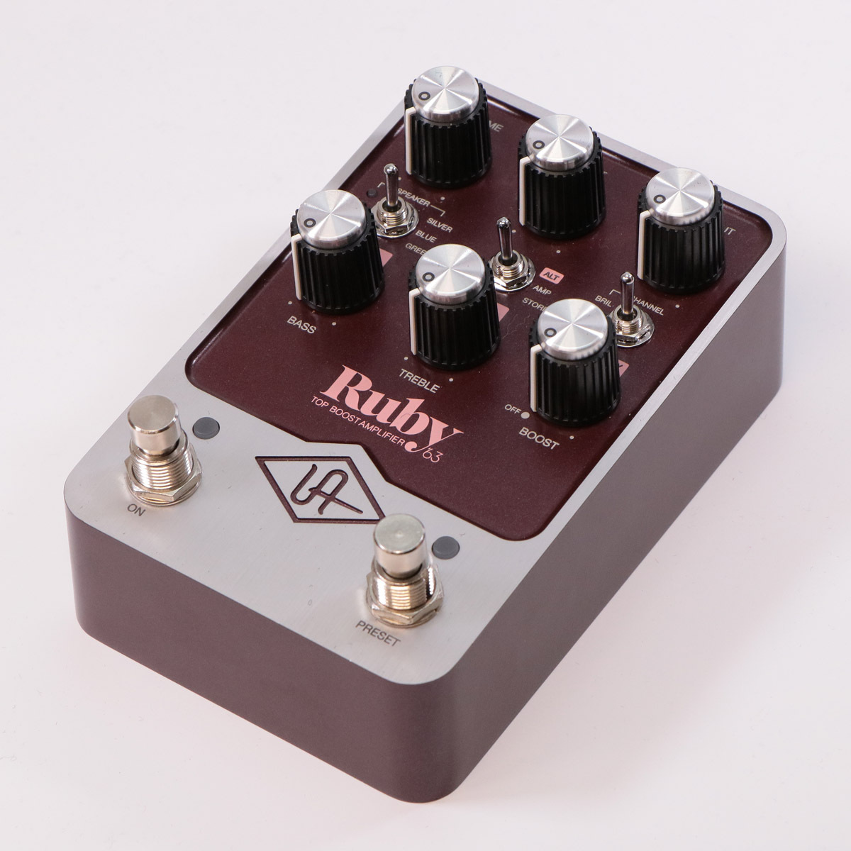 Universal Audio UAFX Ruby '63 Top Boost Amplifier アンプ