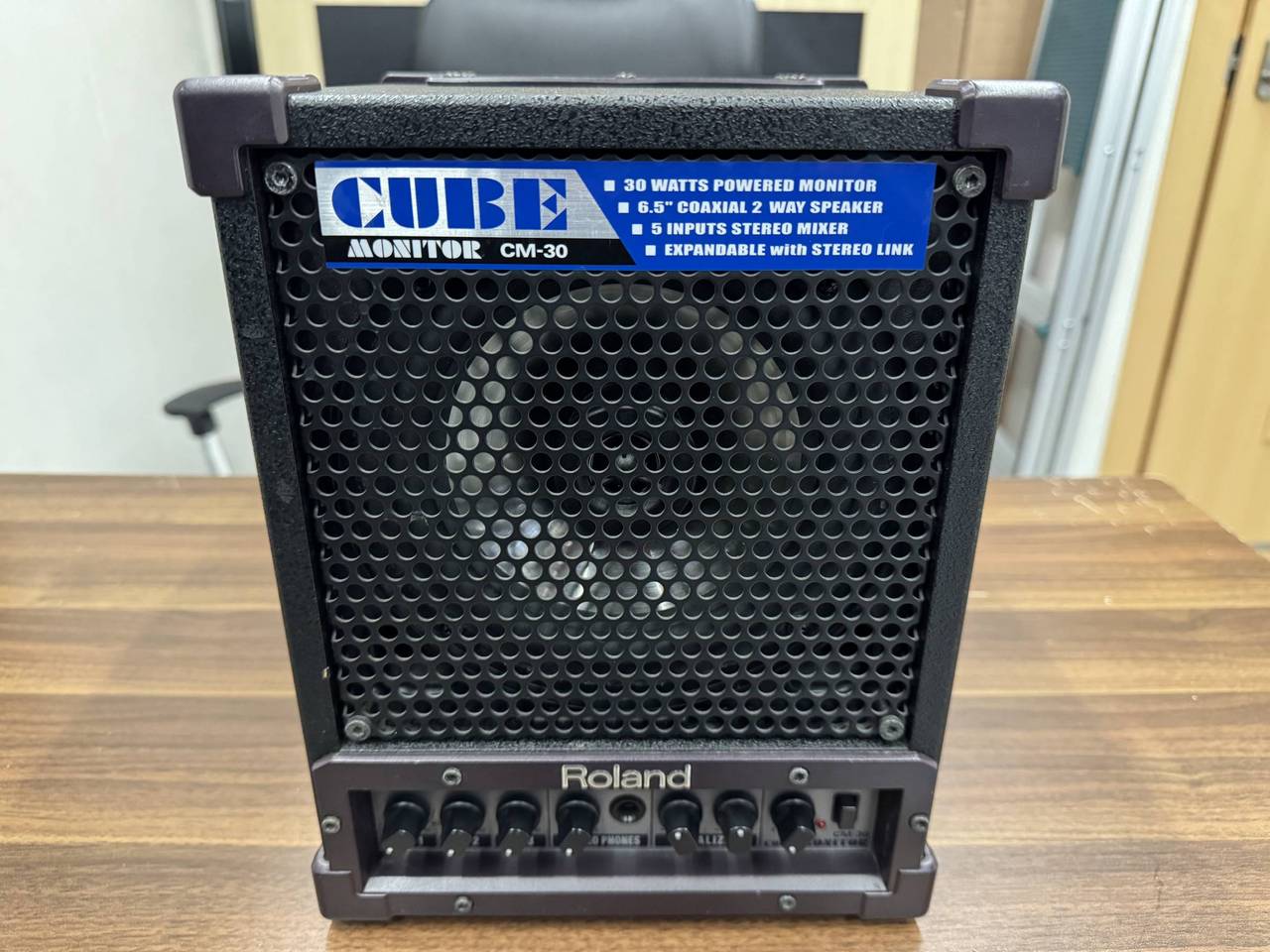 Roland CM-30 モニタースピーカー マイク入力 シンセサイザー